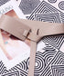 soft leather wide waist belt